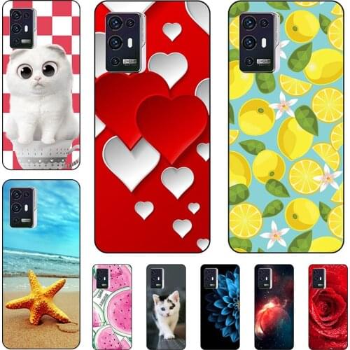 Case For ZTE Axon 30 Pro A2022 5G 6.67" Silicone Soft TPU Phone Cover For ZTE Axon 30 Pro Funda