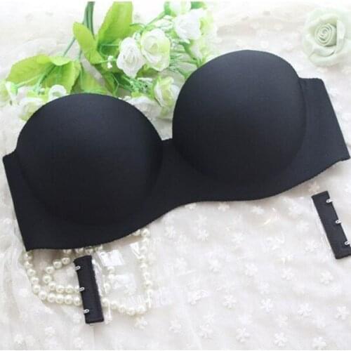 Women Push Up Bra Sexy Strapless Bras Underwired Back Back Bras Sexy Lingeries