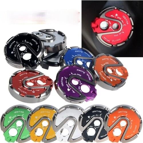 The front lock cover is suitable for Jingzhan third-generation BWS125 modified lock cover electric friction