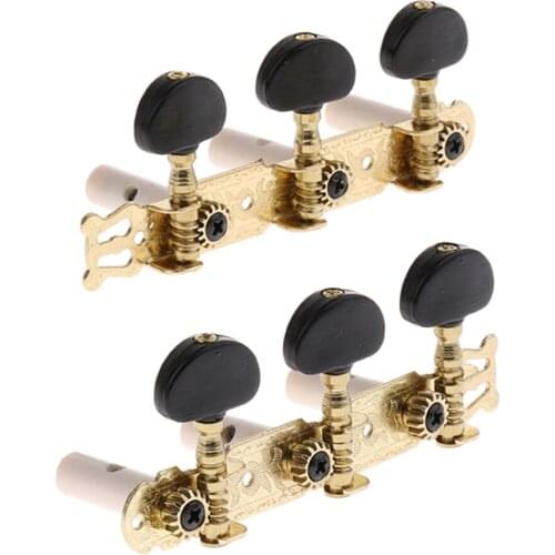 Set of 2 Guitar String Tuning Pegs Tuners for 6 String Guitar Replacement