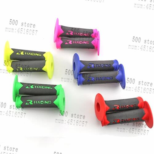 Newest pink Universal handle bar Handle Bar 7/8" Motorcycle Handle Grips Hand grips (22mm) Handlebar Motorcycle