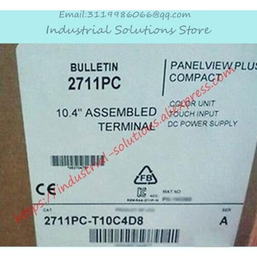 New 2711PC-T10C4D8 PanelView Plus Terminal