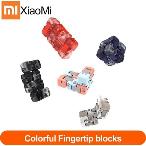 Original xiaomi mi mitu Cubes Spinner Finger Bricks Intelligence Toys Smart Fidget Magic Cubes Infinity Toys Anti Stress Anxiety