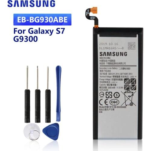 SAMSUNG Original Replacement Battery EB-BG930ABE For Samsung GALAXY S7 G930F G930A G9300 G9308 SMG9300 EB-BG930ABA 3000mAh