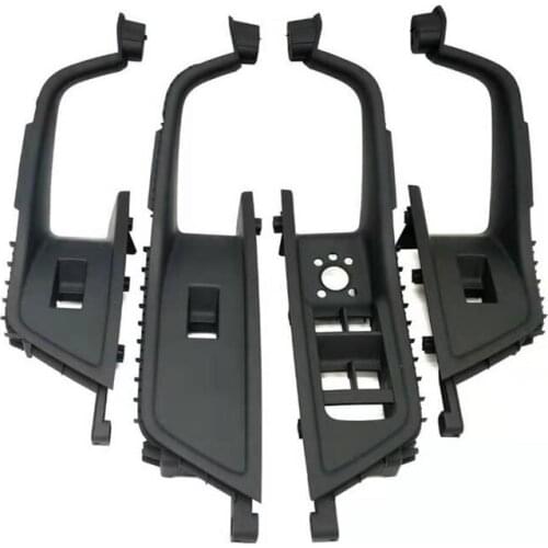 Lifter switch frame panel door armrest glass lifter switch frame For Audi A4 B9 2017-2018 interior auto Accessories LHD