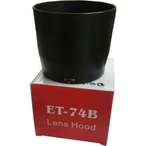 1-10Pcs ET-74B Lens Hood ET74B Lens Hoods For Canon EF 70-300mm f/4-5.6 IS II USM Lens Parts 67mm