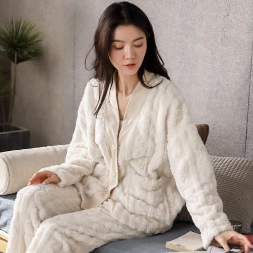 Prowow Women's Warm Pajamas