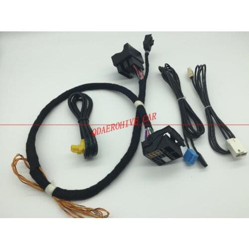 QDAEROHIVE MIB 5.8 Inch 6.5 Inch 8 Inch wire cable For Volkswagen VW Golf 7 Lamando