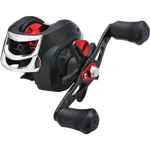 Baitcasting Reel Magnetic Brake 17+1 Axis Anti-explosion Wire Adjustable Full Metal Casting Fishing Wheel