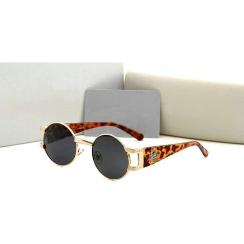 New Mens Classic small Round Sunglasses steampunk Women Small Vintage Retro Mirror John Lennon Sun Glass Oculos de sol Masculino