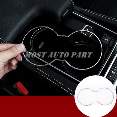 Interior Front Water Cup Holder Cover Trim 1pcs For Jaguar XF X260 2016-2017 Car accesories interior Car decoration