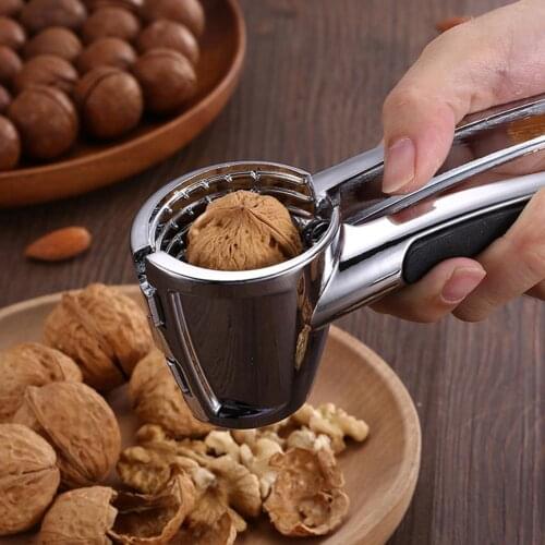 Stainless Steel Walnut Chestnut Cracker Funnel Sheller Pliers Kitchen Nut Opener гайкалом Kitchen Accessories Toool Gadget