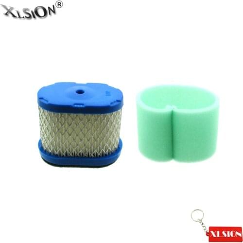 XLSION Aftermarket Pre Filter + Air Filter For Briggs & Stratton 273356S 697029 690610 Rotary 9592 John Deere M147431