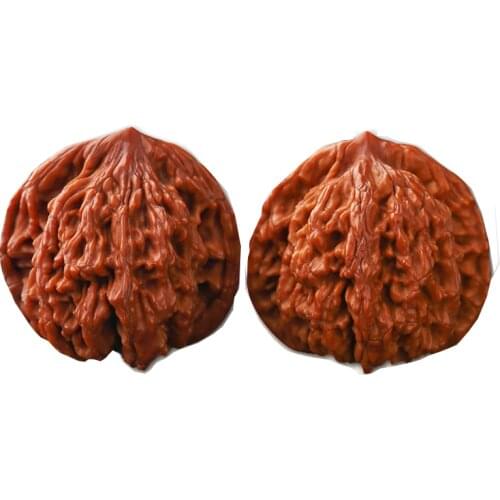 1 Pair Vietnam Agarwood handball training wild walnut health ball playing windmill wooden play hand holding fitness handball