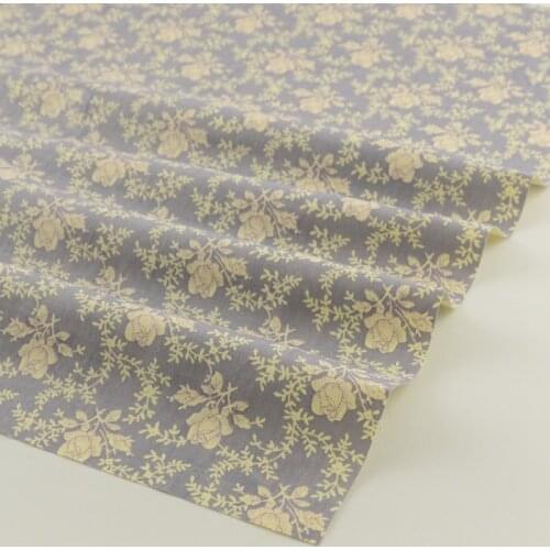 100% cotton twill fabric printed floral patterns 50cmx160cm/piece patchwork for sewing cloths tecido crafts free shipping