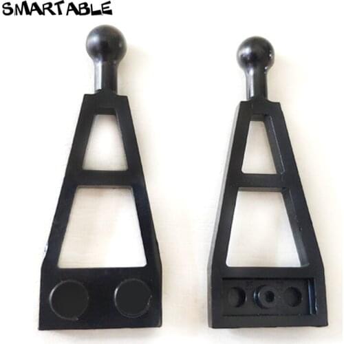 Smartable Technic 1x2x4 Single Side Bracket With Ball Building Blocks MOC Parts Toys For Kids Compatible 2508 40pcs/lot