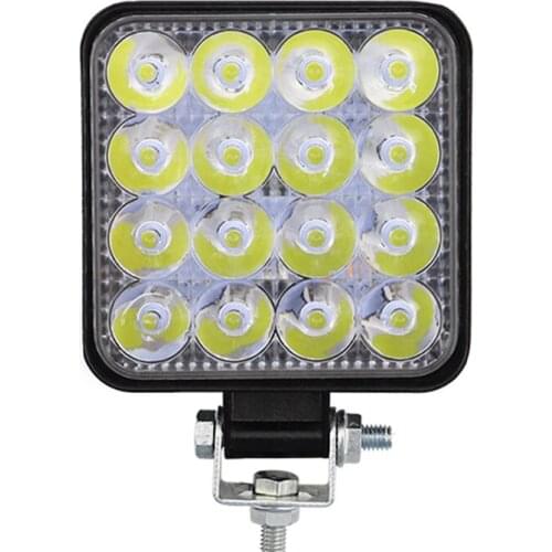 1000LM Car working lights 16 LED Parts 6000K Waterproof IP67 Accessory Auto Bar Beam