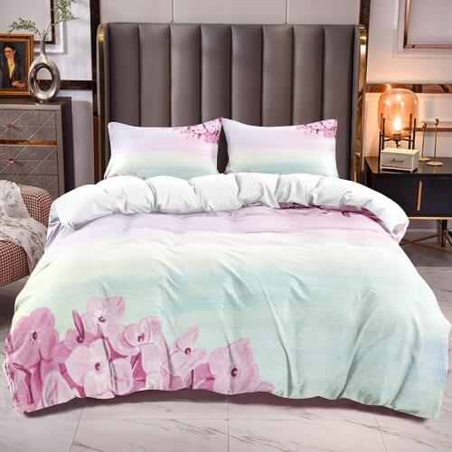 Botanical Comforter Cover Floral Duvet Cover Sets for Kids Teens Adults Farmhouse Bedding Duvet Cover Flowers Plants Theme