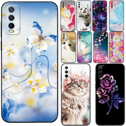 For vivo iQOO U1x Case 6.51" Soft Back Cover For iQOO U1x Fashion Phone Shell For vivo iQOO U1x Silicone Protective Case Fundas