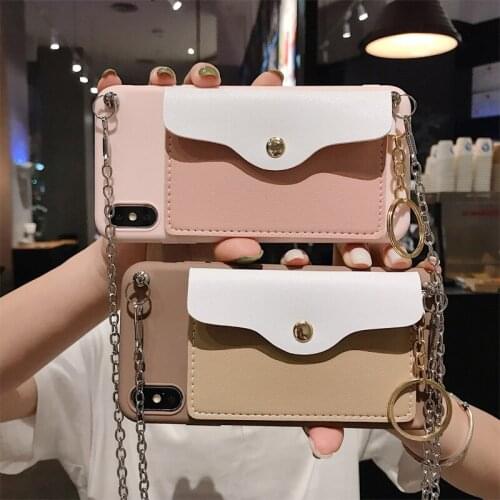 Soft Candy Lanyard Sequins Crossbody Bags Cover For Huawei Honor 10X 8X Max 8C 8 Mate 9 Y6 Y5 Plus P Smart 2020 Play 4T 9S Case