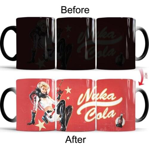Fallout 4 Cups And Mugs Magic Color Changing Porcelain Cup