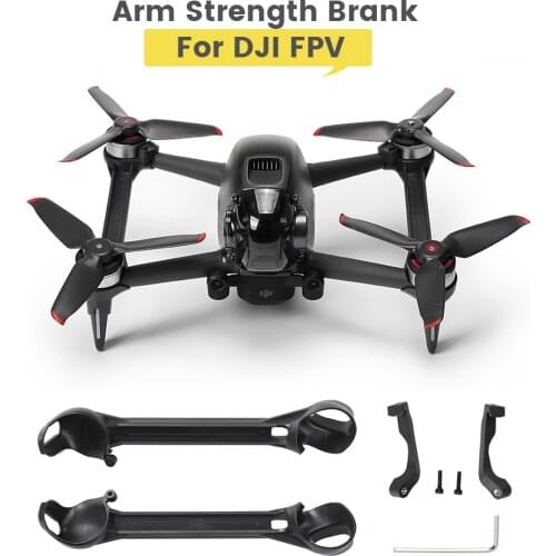 19.5 g Initial Arm Bracers Component Accessories Set For DJI FPV Drone Arm Strengthening Protective Tape Arm Bracers Screwdriver
