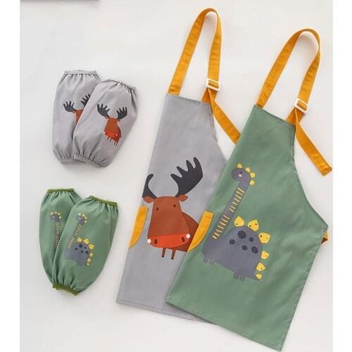 Fashionable Baby Apron Waterproof Infant Bibs Newborn Clothes For Children Painting Feeding Styles Cloth Anti-dirty Differe A7C2