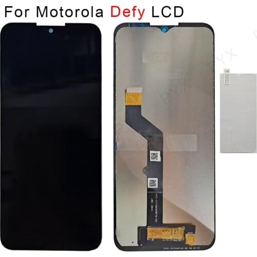 Original 100% Test 6.5inch For Motorola Moto Defy (2021) LCD Display Touch Screen Digitizer Assembly For Motorola Moto Defy 2021