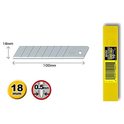 MADE IN JAPAN OLFA LB-10 Blade for PL-1 LL L-1 L-2 L-3 OL FL CL ML SL-1 EXL XL-2 BN-l BN-AL NOL-1 NL-AL CMP-2 CS-1 CS-2