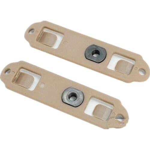 Tactical belt parts men belt backplane MOLLE TYPE with screws black DE