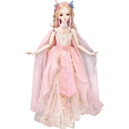 1/3 joint body 62CM Yan Xi hand-painted makeup suit with clothes shoes exquisite gift box packaging SD dolls toy