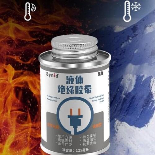 125ml Multipurpose Liquid Tape Silicone Sealant High Temperature Resistant Flame Retardant Welding Glue For Electronic Component