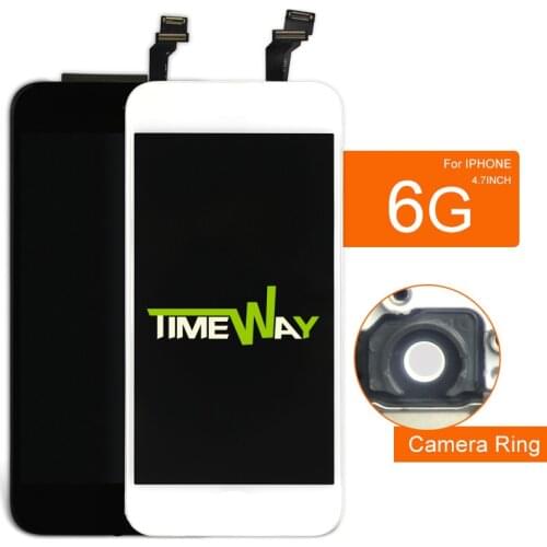 AAAA 20PCS For iphone 6 6G LCD Dispaly Assembly With Touch Screen 4.7 Inch Lens Pantalla For iphone 6 LCD Digitizer Replacement