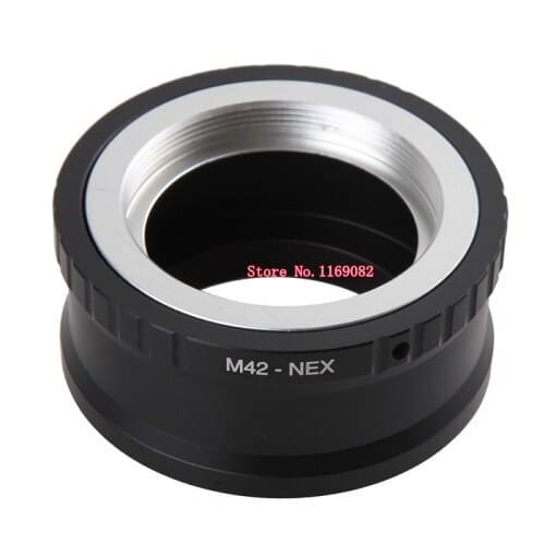 Lens mount Adapter Ring M42-NEX For M42 Lens And NEX E Mount body NEX3 NEX5 NEX5N NEX7 NEX-C3 NEX-F3 NEX-5R NEX6 PRR04