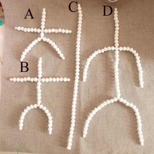 Masckaszem exclusive hot sale New skeleton joint toy plush doll findings ---4 styles option