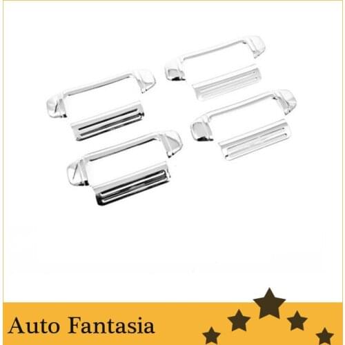 Flexible chrome trim Chrome Door Handle Cover for Mitsubishi Pajero / Montero 91-99-Free Shipping
