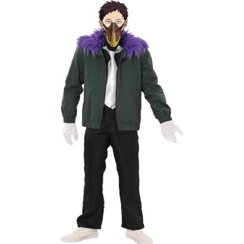 Cosplay Anime My Hero Academia Chisaki Kai Jacket Pants Halloween Carnival Party Popular Stage Performance Costumes Set Unisex