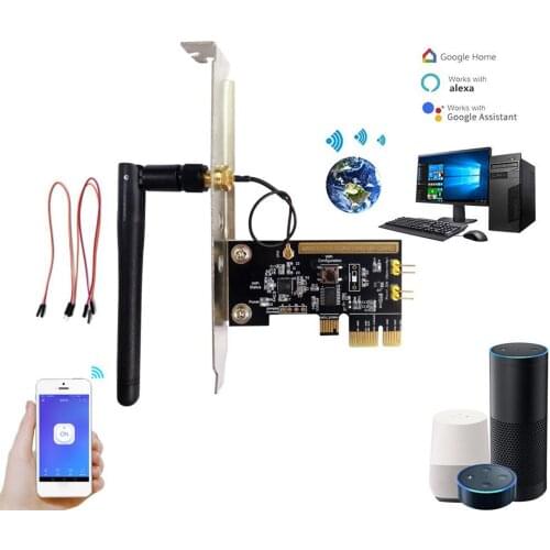 Mini PCI-e Computer Remote Control Boot Card Wireless WIFI Reset Switch