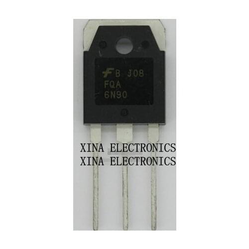 FQA6N90 FQA 6N90 6A/900V TO-3P ROHS ORIGINAL 10PCS/lot Free Shipping Electronics composition kit