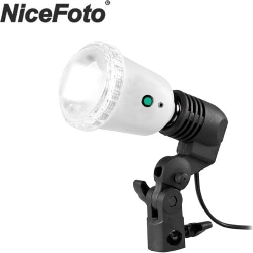 NICEFOTO I-50S AC Slave LED Flash Light Lamp 45W 5500K Sync Photo Studio Strobe