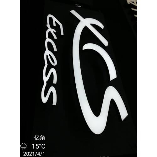 Personalized 3D FrontLit Acrylic Signage LED Letter for Party Christmas Decoration