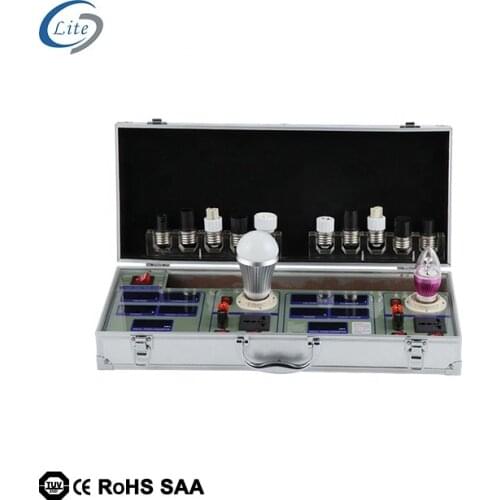 Portable AC Lux double power meter LED lamps lux tester