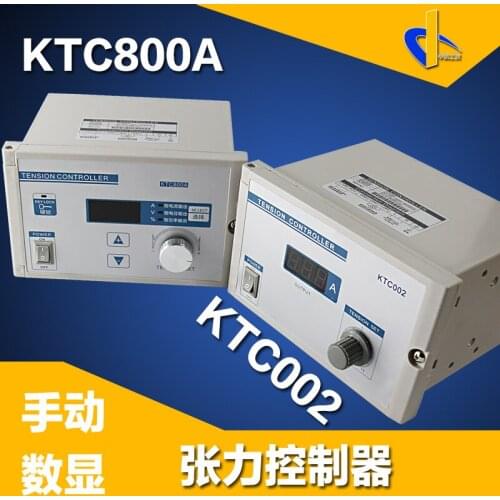 Manual Digital Display Tension Controller Ktc800a Magnetic Brake Clutch 4A Tension Controller Ktc002