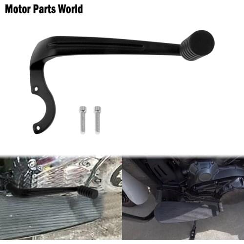 Motorcycle Heel Shifter Lever With Peg Matte Black Pedal For Indian Challenger Limited 2020-2021 Roadmaster Dark Horse Chieftain