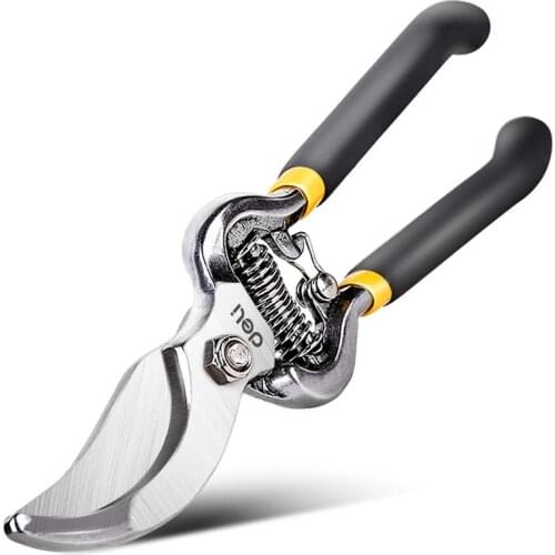 Stainless Steel Garden Pruning Shears Fruit Picking Scissors Trim Weed Household Potted Branches Small Scissors Gardening Tools