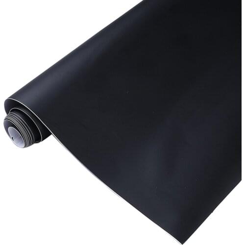 DIY Motorcycle Sticker Car Styling Matte Black Vinyl Wrap Roll Film Auto Interior Body Decal Flexible Film Sheets Waterproof