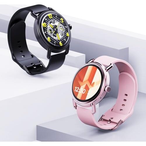 Lamate N100 1.32 inch 2021 Smart Watch Men Full Touch Fitness Tracker IP67 Waterproof Women Smartwatch for Xiaomi phone