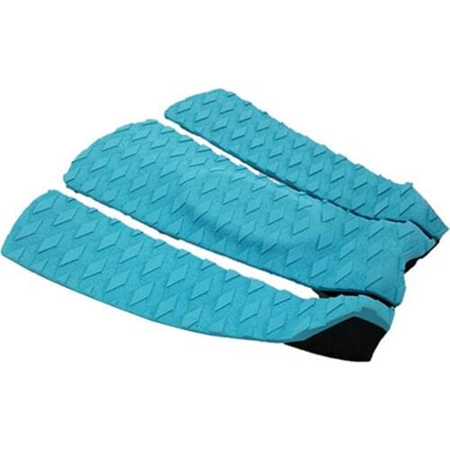 Ultralight Comfortable Safty Surfboard Traction Pad Anti-Slip Mat 5PCS Adhesive Surfing Tail Pad For Surfing