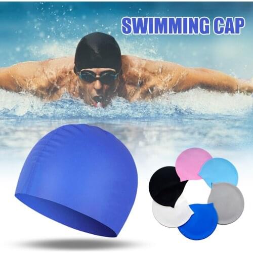 Comfortable Non-Slip Silicone Swimming Cap Bathing Cap to Keep Your Hair Dry For Swimming Beach M2