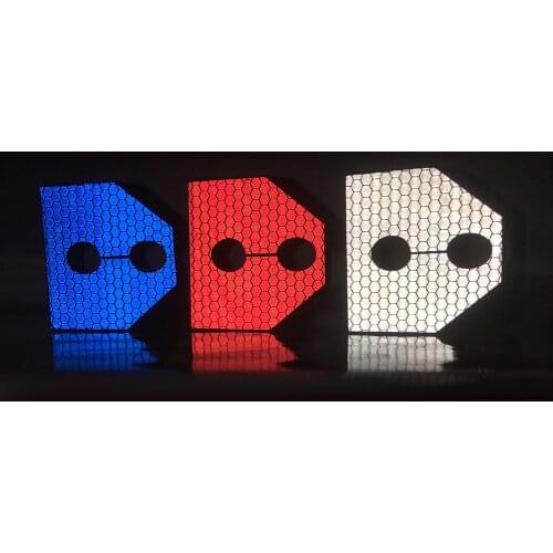 For Subaru Forester Outback Legacy Impreza LIBERTY XV Door Lock Cover Car Lock Protector Sticker 4pcs per set